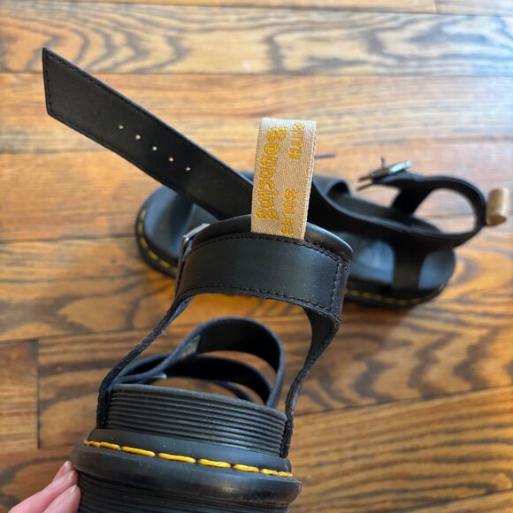 Dr. Martens BLAIRE Athena Leather Strap Sandals - Picture 4 of 7